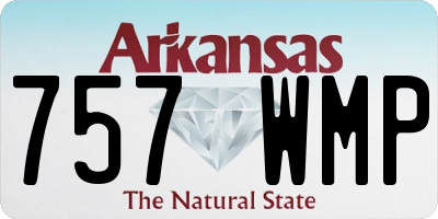 AR license plate 757WMP