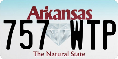 AR license plate 757WTP