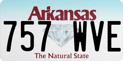 AR license plate 757WVE