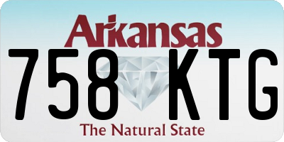 AR license plate 758KTG