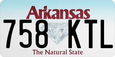 AR license plate 758KTL