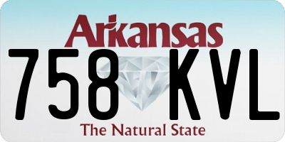 AR license plate 758KVL