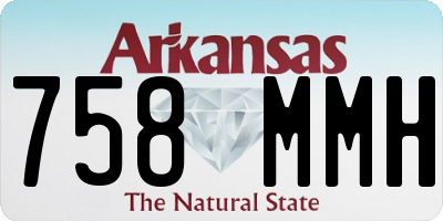 AR license plate 758MMH