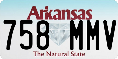 AR license plate 758MMV