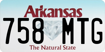 AR license plate 758MTG
