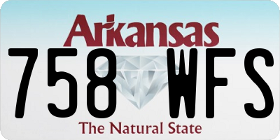 AR license plate 758WFS