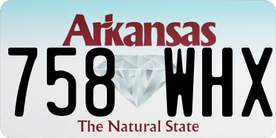 AR license plate 758WHX