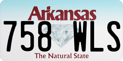 AR license plate 758WLS
