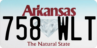 AR license plate 758WLT