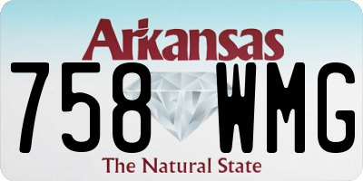 AR license plate 758WMG