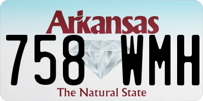AR license plate 758WMH