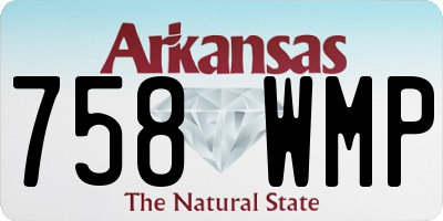 AR license plate 758WMP