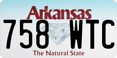 AR license plate 758WTC