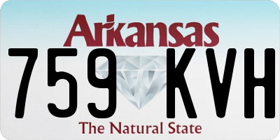 AR license plate 759KVH