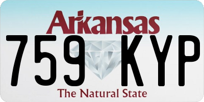 AR license plate 759KYP