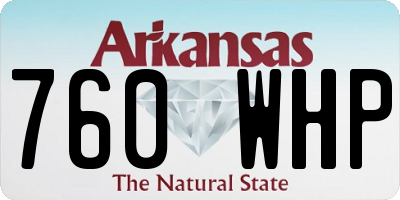 AR license plate 760WHP