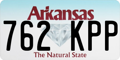 AR license plate 762KPP