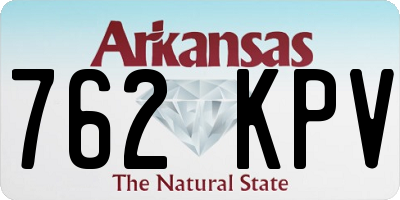 AR license plate 762KPV