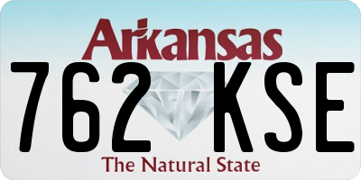 AR license plate 762KSE