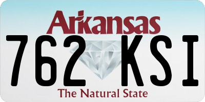 AR license plate 762KSI