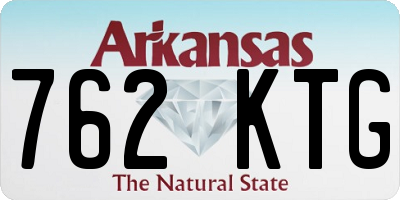 AR license plate 762KTG
