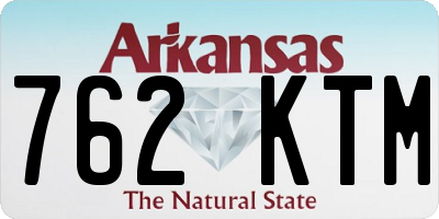 AR license plate 762KTM