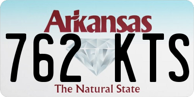 AR license plate 762KTS