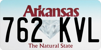 AR license plate 762KVL