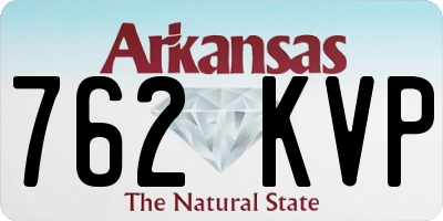 AR license plate 762KVP
