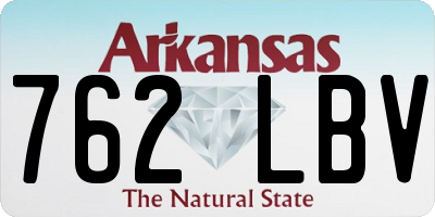 AR license plate 762LBV