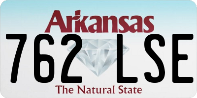 AR license plate 762LSE