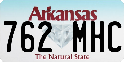 AR license plate 762MHC