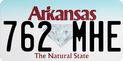 AR license plate 762MHE