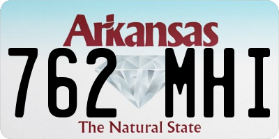 AR license plate 762MHI