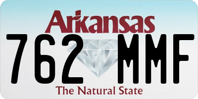 AR license plate 762MMF