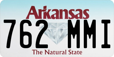 AR license plate 762MMI