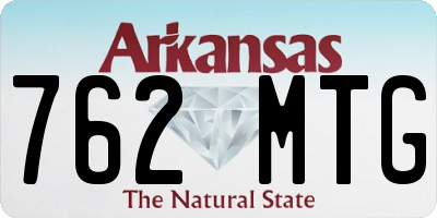 AR license plate 762MTG