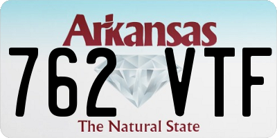 AR license plate 762VTF