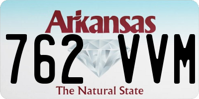 AR license plate 762VVM