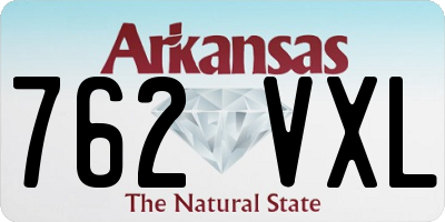 AR license plate 762VXL