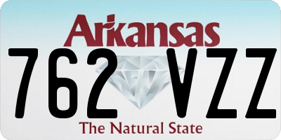 AR license plate 762VZZ