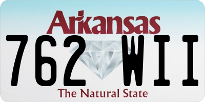 AR license plate 762WII