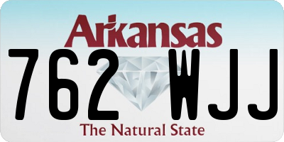 AR license plate 762WJJ
