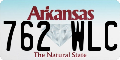 AR license plate 762WLC