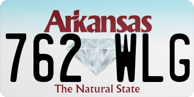 AR license plate 762WLG