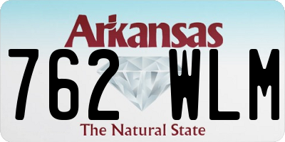 AR license plate 762WLM