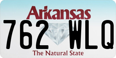 AR license plate 762WLQ