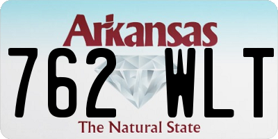 AR license plate 762WLT