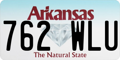AR license plate 762WLU