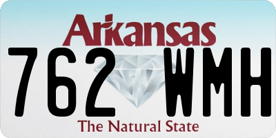 AR license plate 762WMH